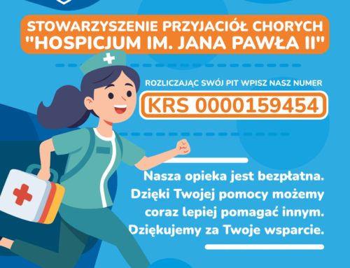 1.5% – Dziękujemy za Twoje wsparcie