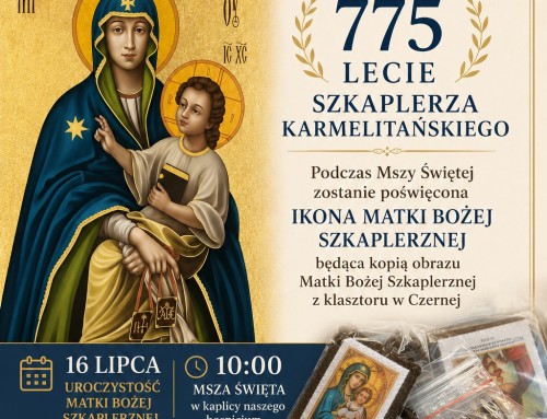 775 Lecie Szkaplerza Karmelitańskiego